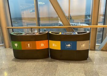 フィンランド　ゴミ箱