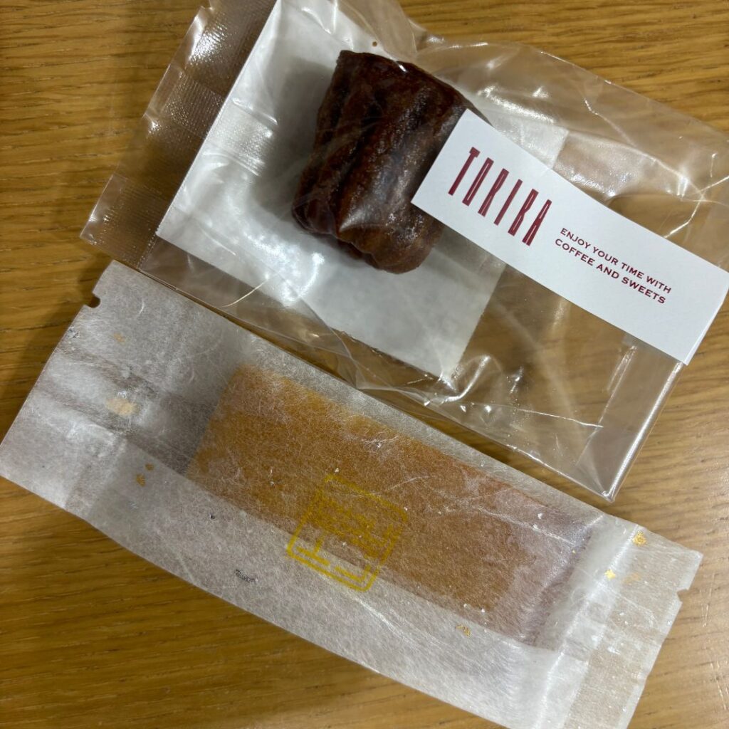 植物性卵パウダーのフィナンシェとカヌレ