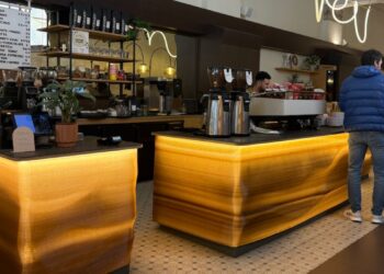 カウンターの様子